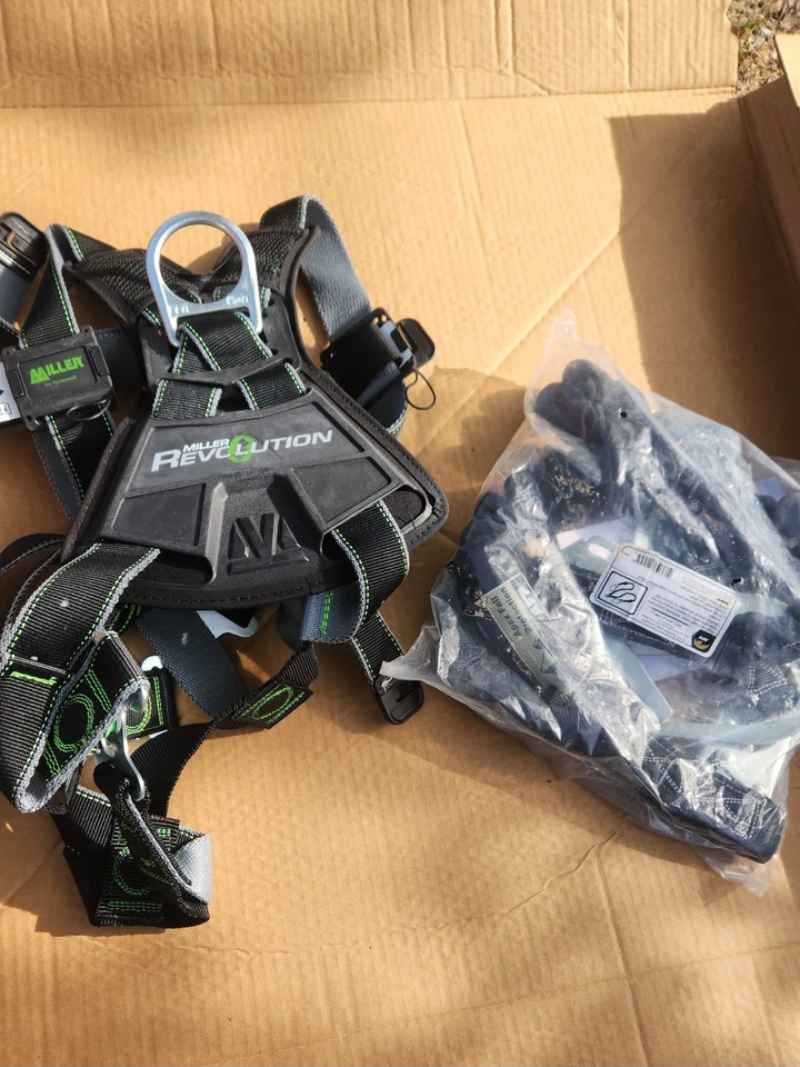 Arnés Miller Revolution con cordón Honeywell Quick Connect L,XL Foto 2 de 4