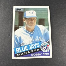 1985 Topps #411 Bobby Cox Card Toronto Blue Jays