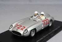 Spark S5859 1/43 Mercedes-Benz 300 SLR 1955 Silber Modellauto Mit OVP