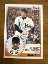 2021 Topps Archives Christy Mathewson #148 New York Giants