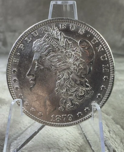 * 1879* CHOICE TO GEM BU MS MORGAN SILVER DOLLAR HIGH LUSTER BRIGHT #2655