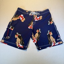 Vintage Billabong Boardshorts Hinano Tahiti Special Edition Size 38 Good Shape