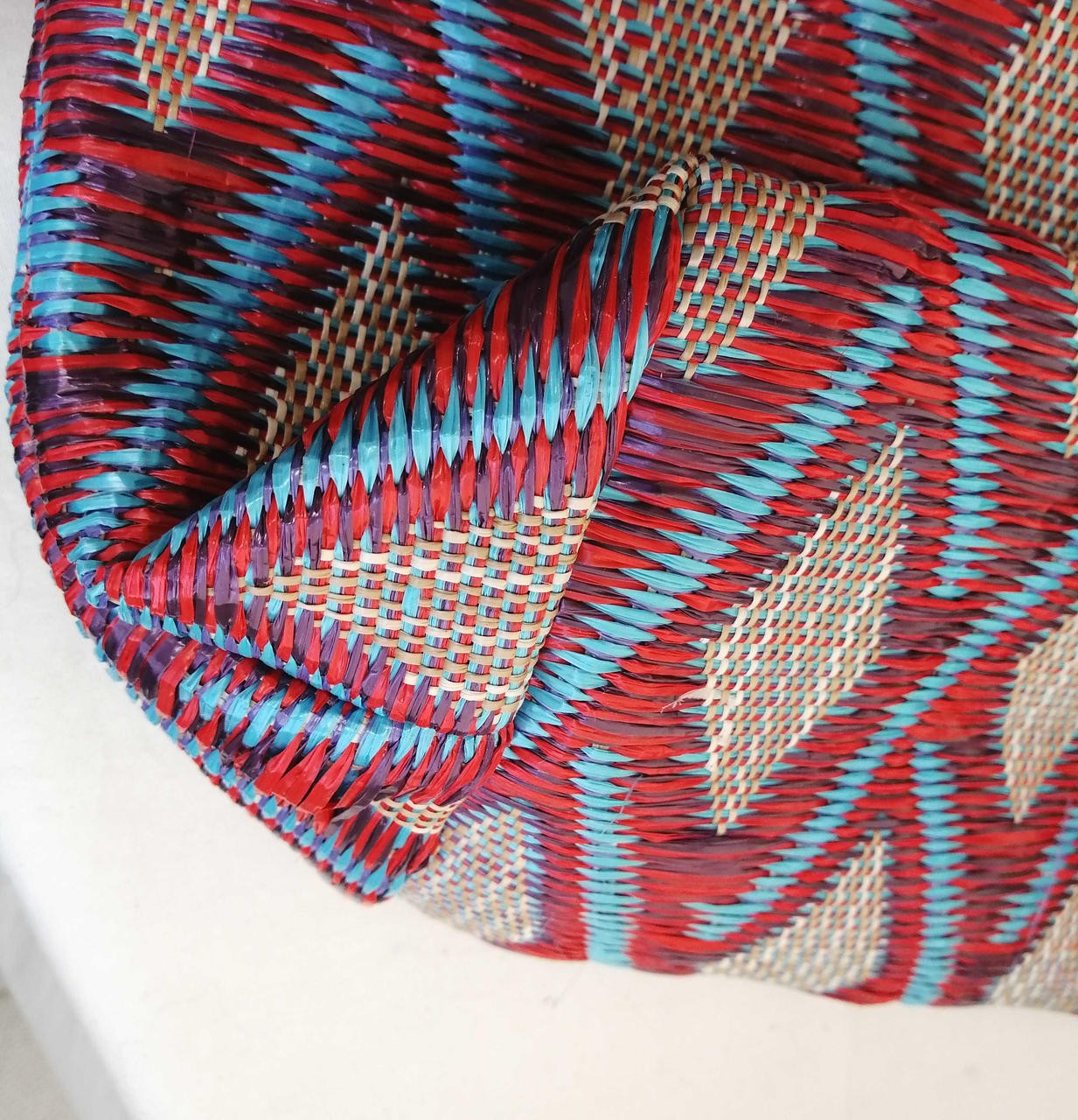 Allover Pattern Straw Bag Model MIX CONTROL FREAK - image 3