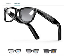 2026 AI Smart Glasses 8MP 4K HD Camera Photochromic for iPhone 17 16 Pro Samsung