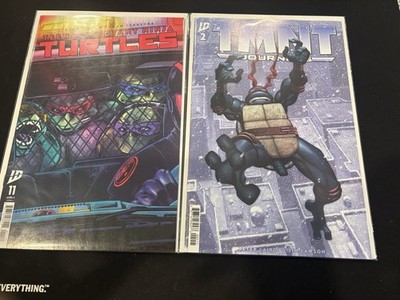 IDW Teenage Mutant Ninja Turtles Comic Lot #11 & Journeys #2 Laird Lawson