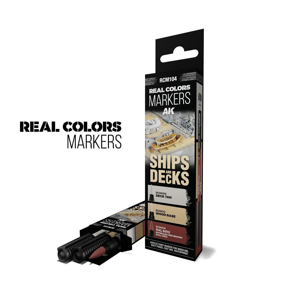 RCM104 Ships and Decks (3pcs)