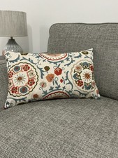 12”x 20”Cushion  Cover, In John Lewis’s Keya Suzani Furnishing Fabric, Multi