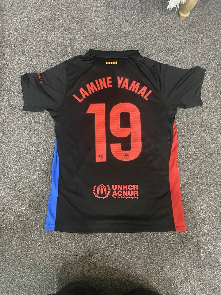 2024/2025 Barcelona Away Limited Edition Travis Scott Football Shirt - Image 2 of 4