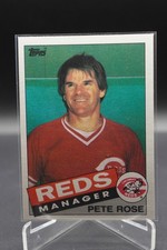 Pete Rose  1985, Topps  #547, Mint condition _0500