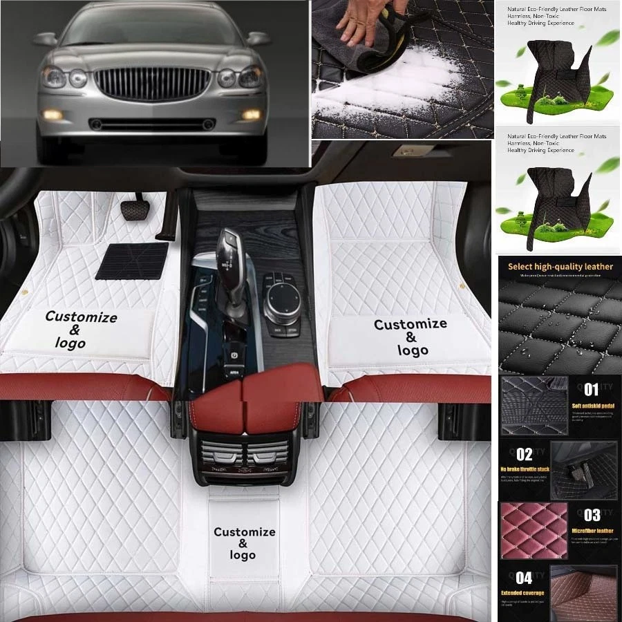 For Buick Park Avenue Floor Mats All Weather Protection Floor Liners   - Image 4 of 4