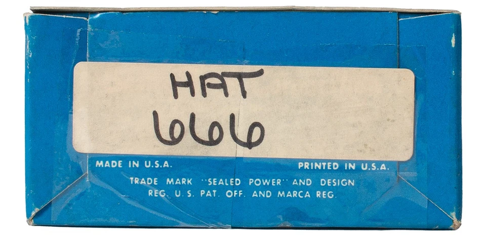 Juego de anillos de pistón eléctrico sellado 64-65 Chevrolet Chevelle 63-65 GMC G1000 Series 666 Foto 3 de 4