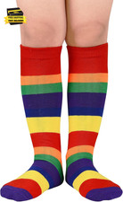 Toddler Kids Youth Soccer Socks-Long Knee High Socks for Boys Girls Baseball Sof