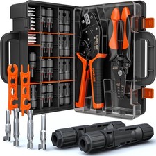 SOMELINE Solar Crimping Tool Kit &ndash; 2 Tools (12 + Box), Orange