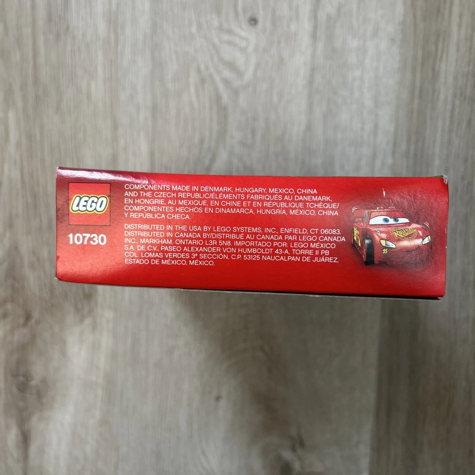 LEGO Juniors Lightning McQueen Speed Launcher # 10730 *NEW Sealed w/ Box Damage - Image 4 of 4