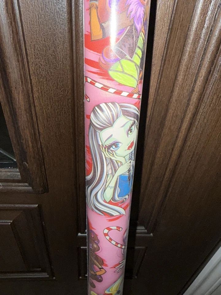 Monster High Gift Wrap Christmas Wrapping Paper 70 sq Ft Mattel 2017 - Image 4 of 4