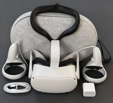 256GB [Mint Condition] Meta Oculus Quest 2 VR Headset with $50 Extras OEM CASE