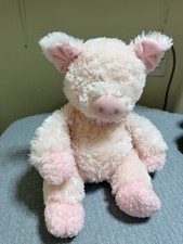 Aurora Pig Stuffed Animal Pink Lovey Plush