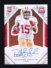 2015 Crown Royale Rookie Signature Retail Bronze /199 DeAndre Smelter Auto 14e8