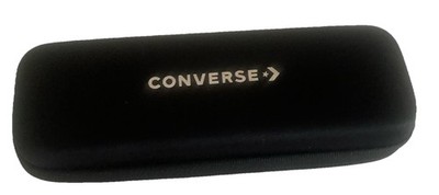 Converse Brillenetui halbhart Reißverschluss Ausstellungsstück ohne Tuch