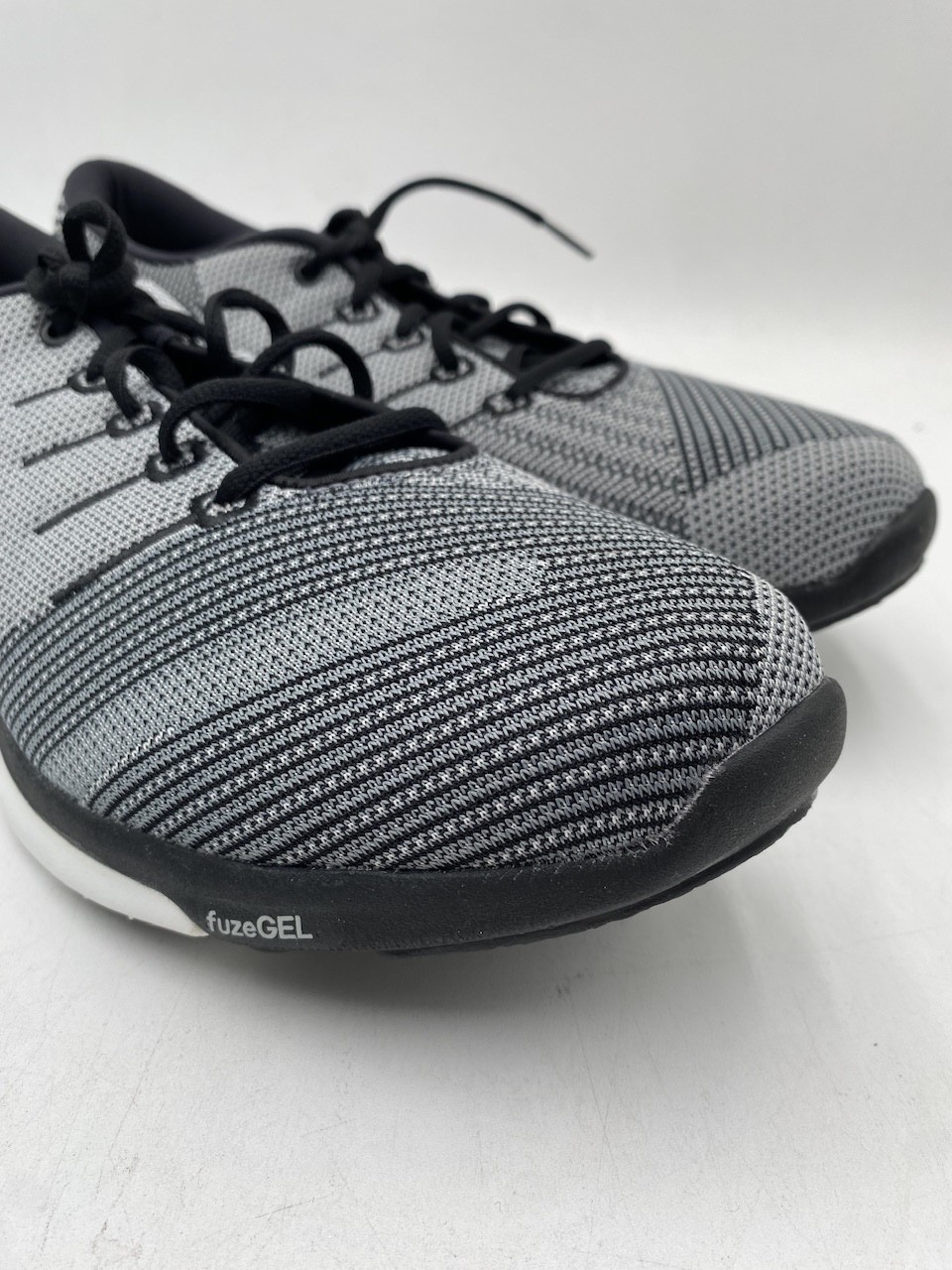 ASICS FUZEX KNIT Men's NEW Running Sneakers Carbon/Black/White Multiple Sizes thumbnail 2