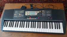 Yamaha Portatone PSR-225 keyboard with music rest, manual and padded carrier VGC