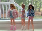 Lot of 3 Topper Dolls * ÀNGIE * JESSICA * DAWN * Clone Clothing Mint!