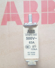 1PC  ABB Low voltage fuse OFAFC000GG63 63A 500V 120KA