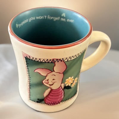 Disney Store Winnie Puuh - Ferkel ''Promise You Won't Forget Me Ever'' Tasse 