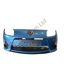 RENAULT TWINGO MK2 2007-2011 BUMPER FRONT BLUE