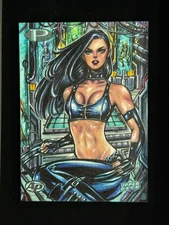 2021 UD Marvel Premier X-23 Sketch Artist By Melike Acar 1/1