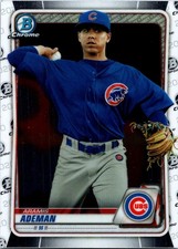 Aramis Ademan #BCP-110 2020 Bowman Chrome Prospects Chicago Cubs MBBC#370