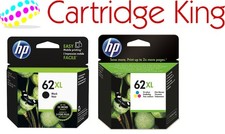 HP 62xl Black and 62xl Colour Combo Pack - C2P05AE + C2P07AE