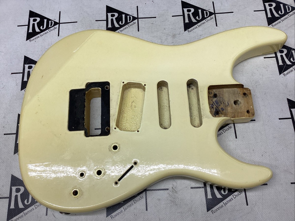Vintage 80's Kramer Striker 600ST Electric Guitar Body Cream | eBay