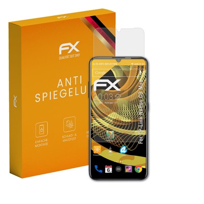 atFoliX 3x Displayfolie für TP-Link Neffos C9 Max Schutzfolie matt&stoßfest