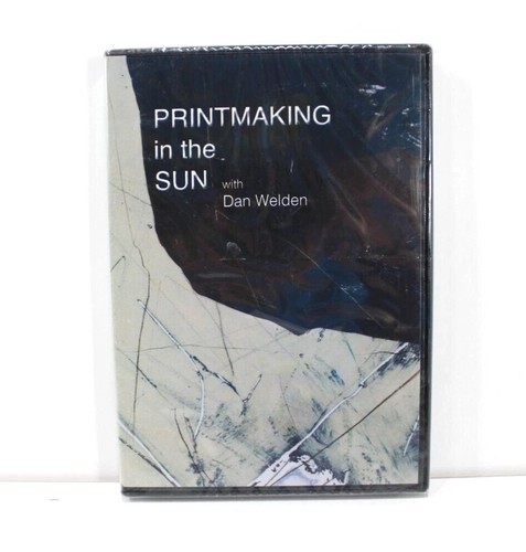 Druckgrafik in der Sonne von Dan Welden (DVD, neu) versiegelt Solarplate Kunst Künstler