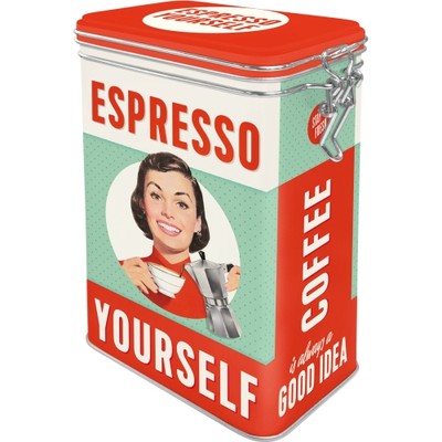 Aromadose, Espresso Yourself, 1,3 l , Reliefprägung, Nostalgie, Retro