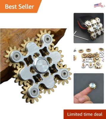 Premium High-Performance Fidget Spinner - Extended Spin - ADHD Focus - 9 Gears