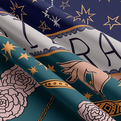 Tapiz Constelación Zodiaco Astrología Libra Fondo Colgante de Pared Decoración del Hogar - Imagen 6 de 8