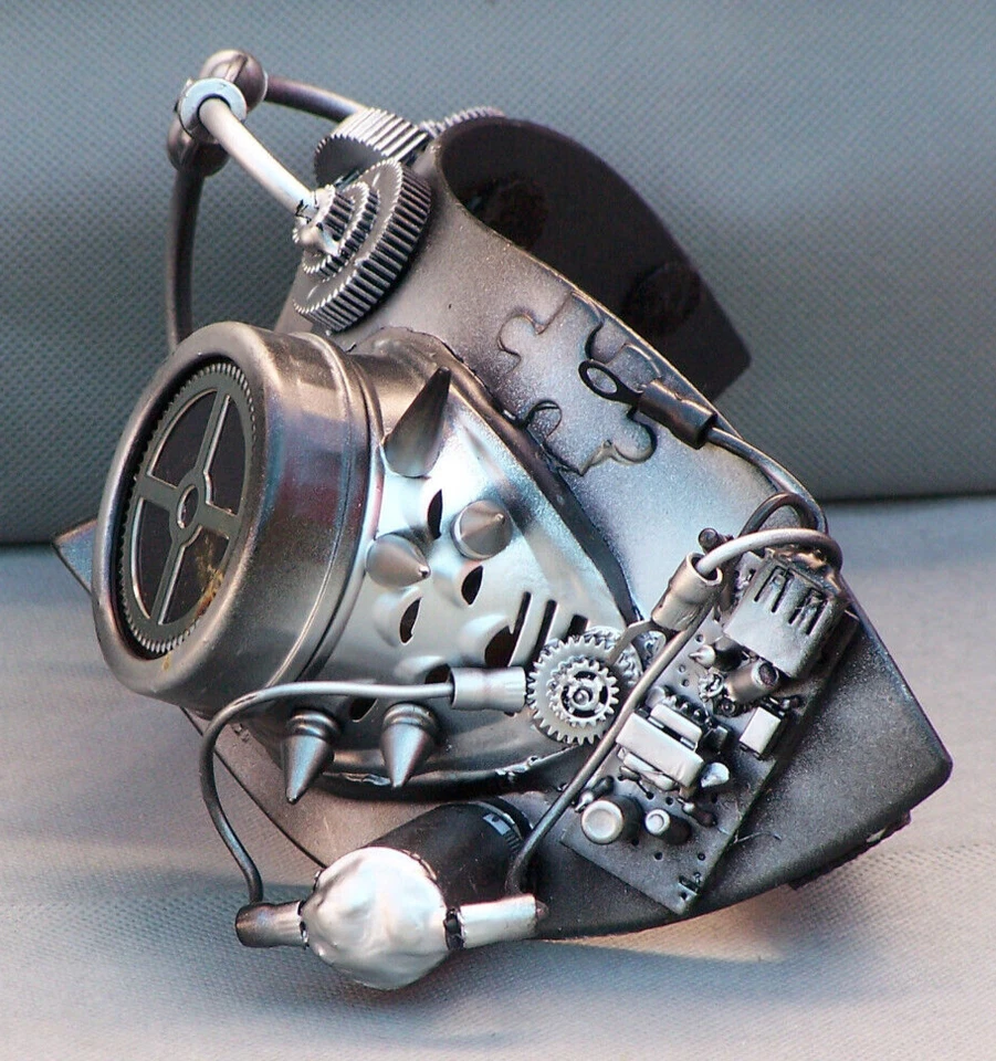 Steampunk Masqarae Industrial Eye Mask - Image 2 of 4
