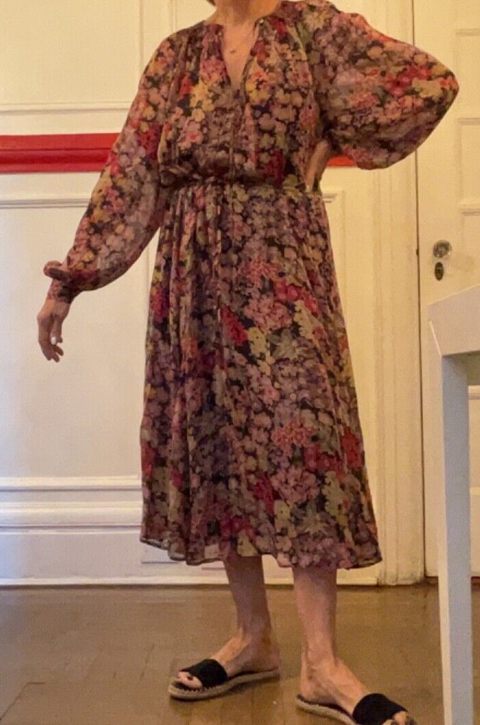 polo ralph lauren red floral dress Red Floral Short Sleeves Dress by Polo Ralph Lauren