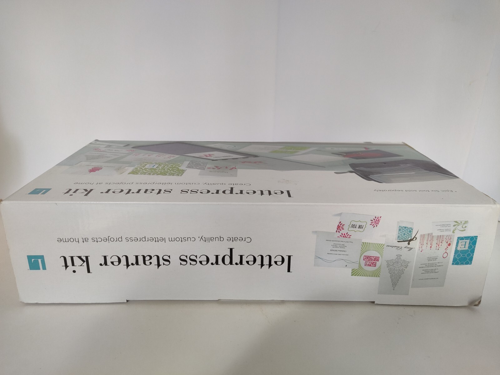 QuicKutz Lifestyle Crafts Letterpress Starter Kit eBay