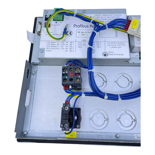 LAUER TP 16-i00148 Profibus Keyboard Inp./Out. 24V DC Profibus - Picture 8 of 12