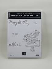 Stampin'UP Happy Birthday To you cling stamp set. NEW 
