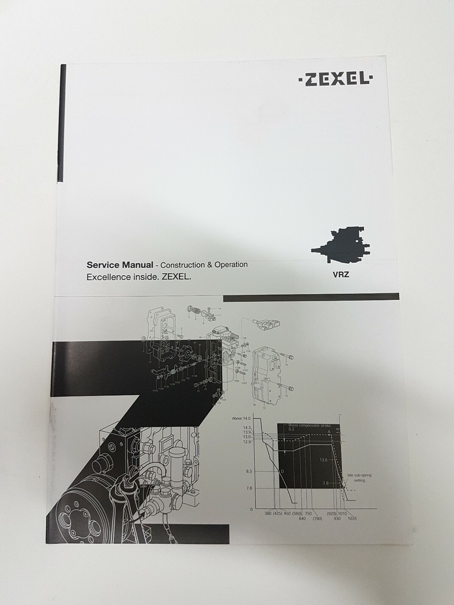 Zexel Service Manual - Construction & Operation for VRZ Fuel