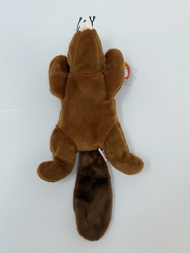 TY Beanie Baby "Bucky" the Beaver (1995) - Tag Errors - New - Picture 5 of 8