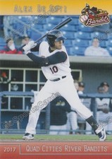2017 Quad Cities River Bandits Alex De Goti RC Rookie Houston Astros