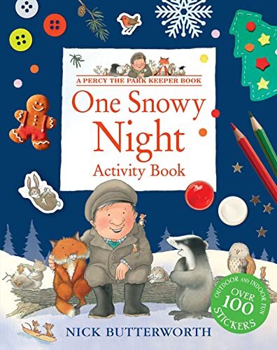 One Snowy Night Activity Book, Children’s, Teenage and Educational – Children’s: picture books, activity books, early learning concepts – Children’s interactive and activity books and kits – Children’s interactive and activity: drawing, colouring and pain - Image 9