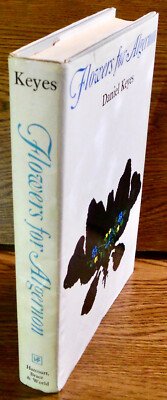 Daniel Keyes. FLOWERS FOR ALGERNON. Harcourt, 1966. 1st HC/DJ. 1967 Nebula Win!