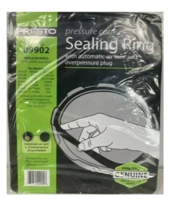 Presto 09902 Pressure Cooker Sealing Ring, Suitable For 6 qt Pressure Cookers