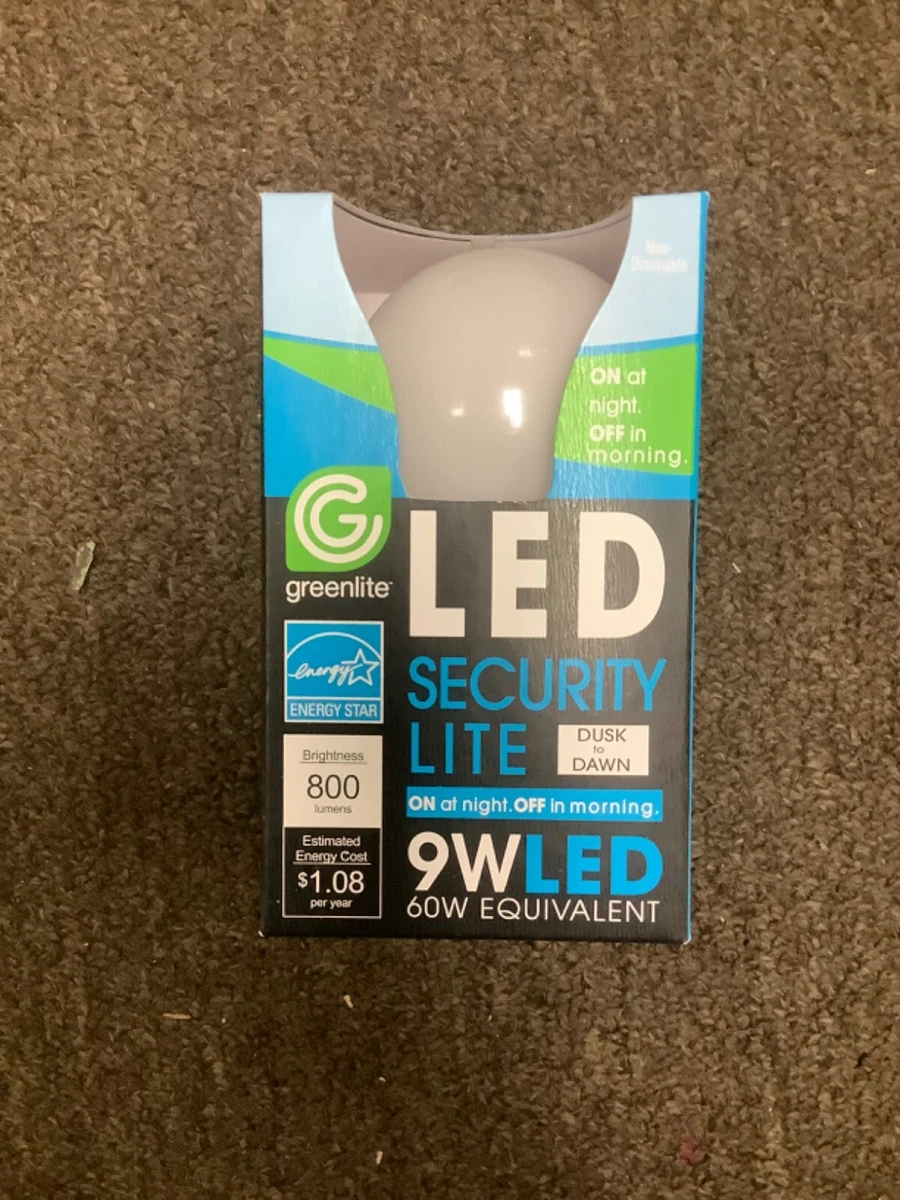 Greenlite LED 4 Pack 9W 60W Equivalent Light Bulbs 3000K 4 packs 20
